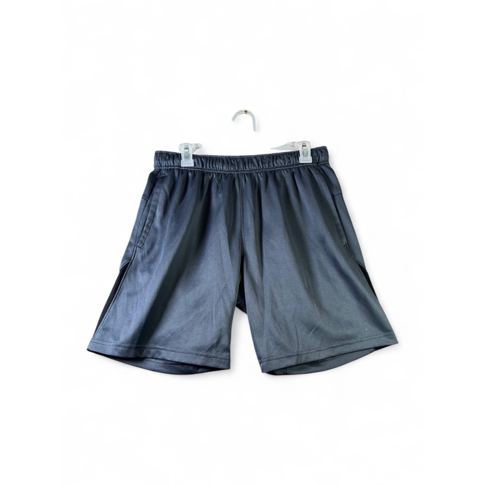 Russell Athletic Mens Charcoal Gray Dri-Power 360 Mesh Training Shorts Large